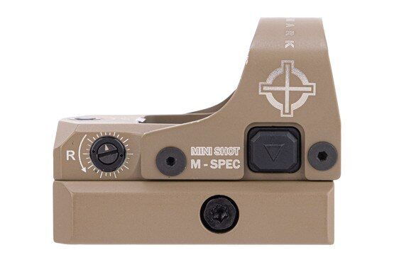 Sightmark Mini Shot M-Spec M1 FMS Reflex Sight has an aluminum body